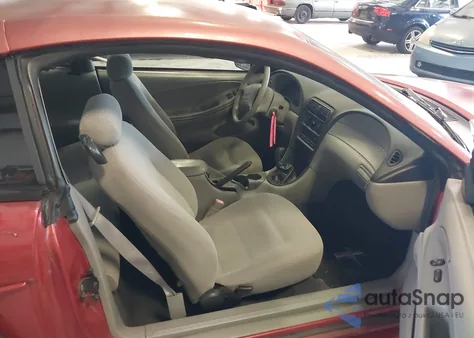 2000 Ford Mustang из США, поврежденный, VIN 1FAFP4041YF124745